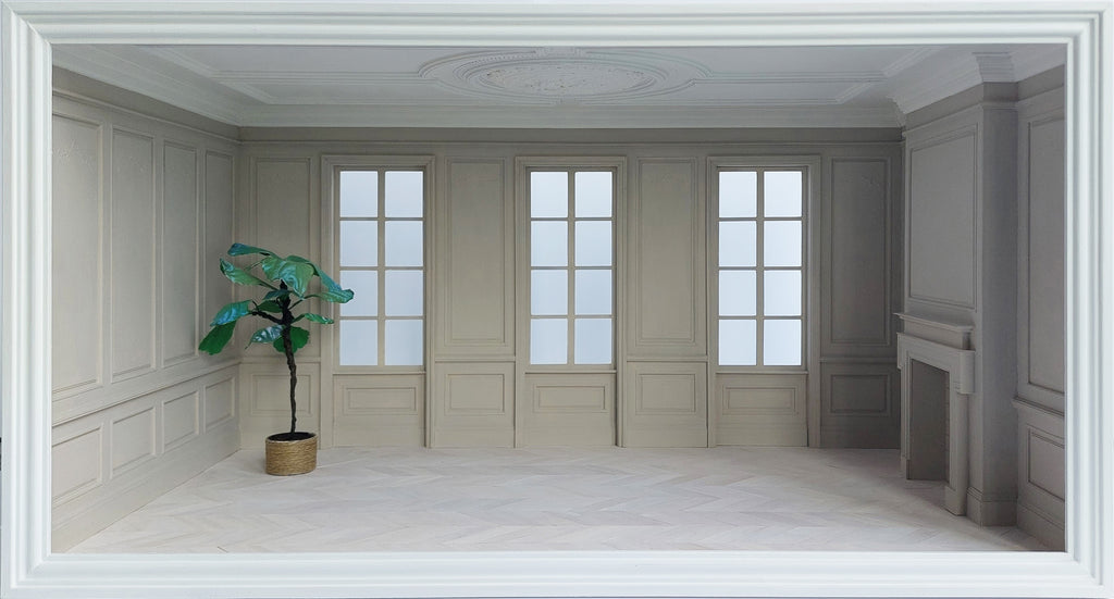 The Gallery - Large Custom Room Box – 1:12 Scale