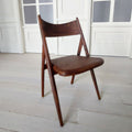 Dollhouse Danish Midcentury Dining Chair 1:12 - Unpainted