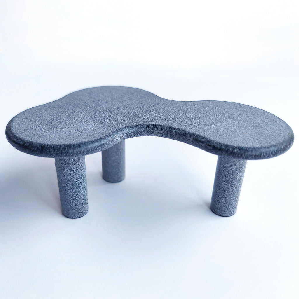 Curved Dollhouse Coffee Table 1:12 - Unpainted