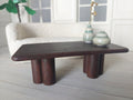 Clover Column Dollhouse Coffee Table 1:12 - Unpainted