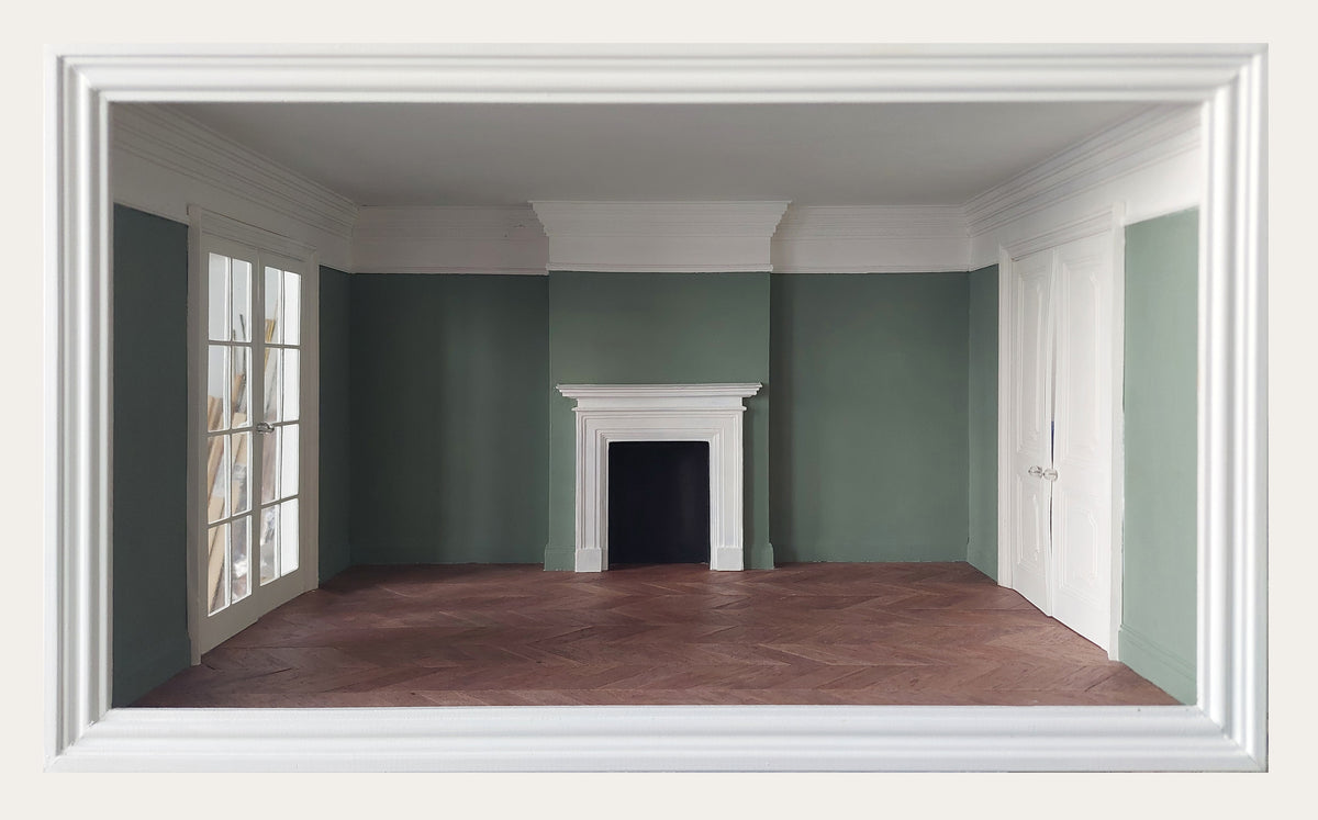 The Drawing Room - Custom Room Box – 1:12 Scale