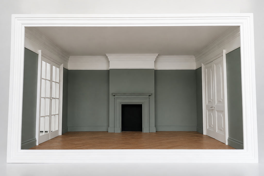 The Drawing Room - Custom Room Box – 1:12 Scale