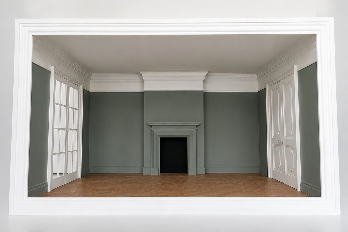 The Drawing Room - Custom Room Box – 1:12 Scale