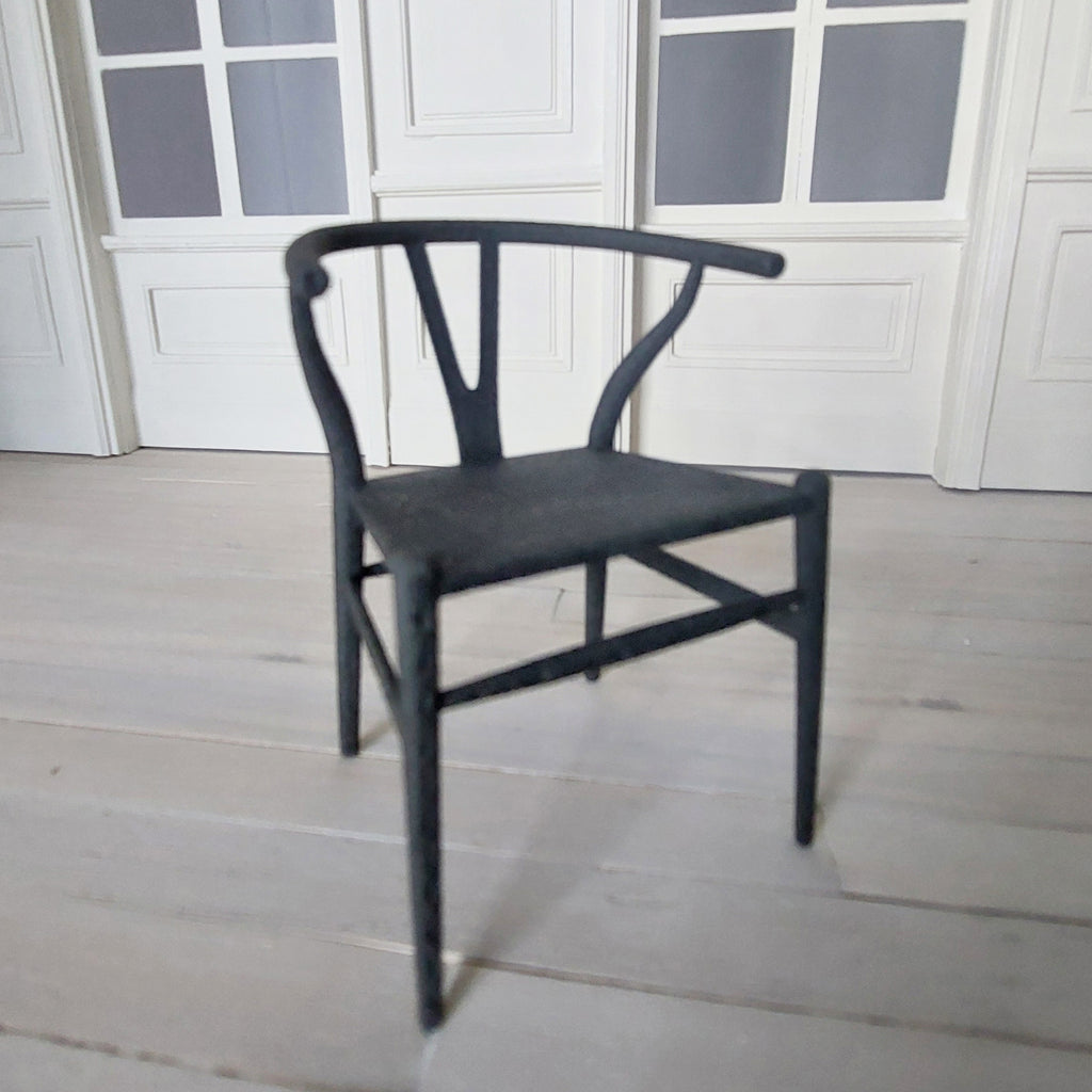 Dollhouse Wishbone Ding Chair 1:12 - Unpainted