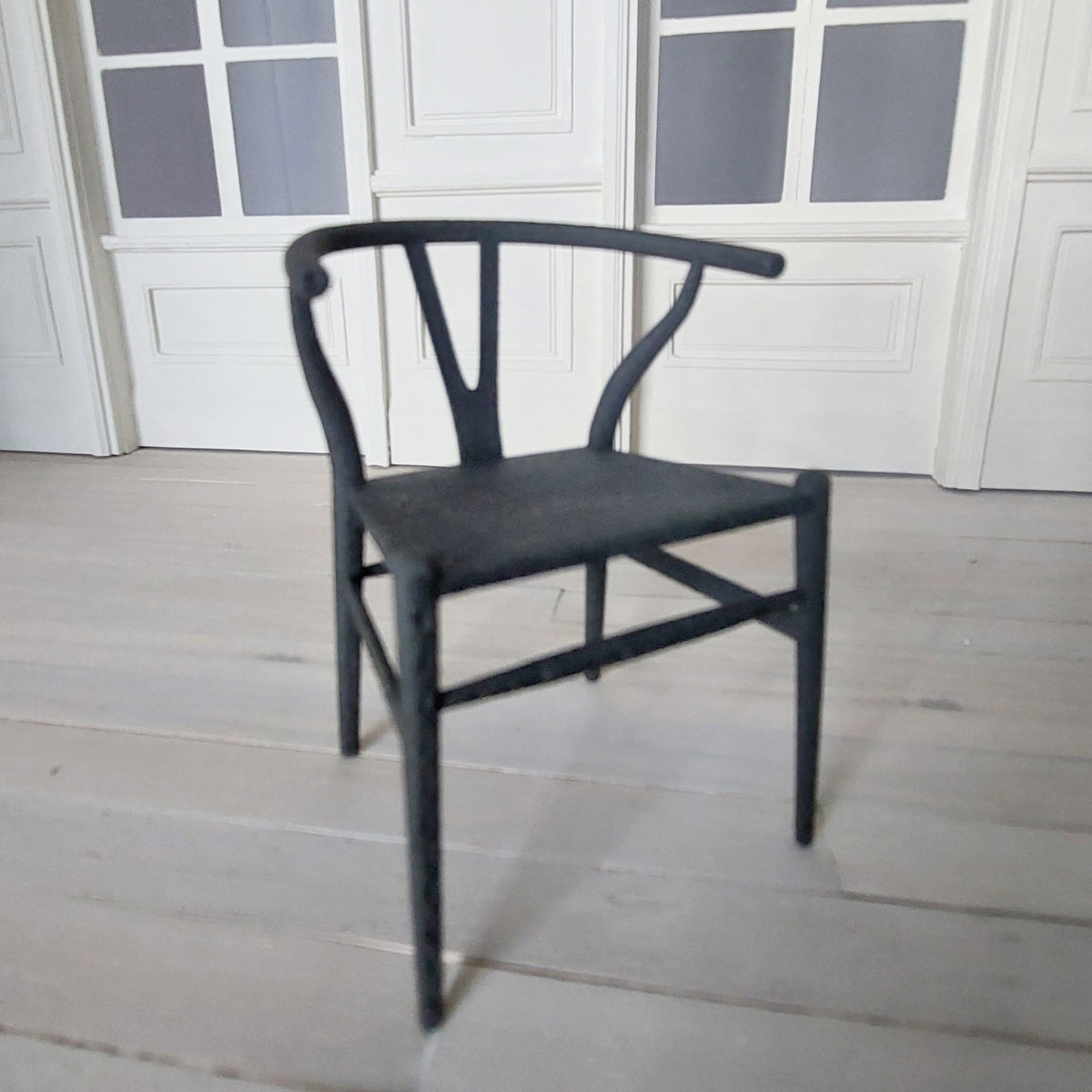 Dollhouse Wishbone Ding Chair 1:12 - Unpainted